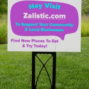 Outdoor Zalistic.com Sign